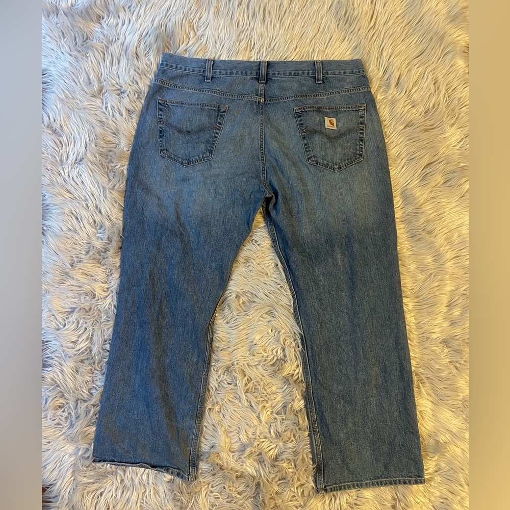 Carhartt Blue Straight Leg Jeans Classic Style